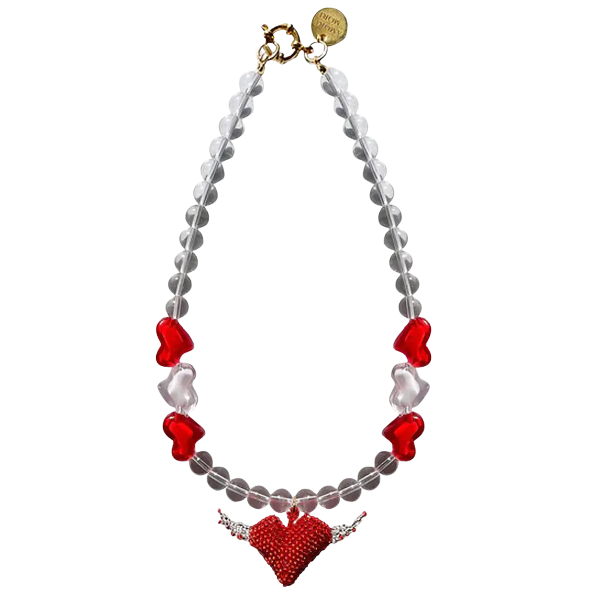 Collar Corazn Volador